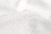 Japanese Fabric Momiji Tsumugi Washed Dobby - shiro - 50cm